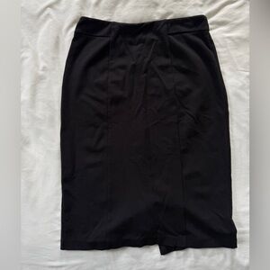Tahari Classic Black Pencil Skirt